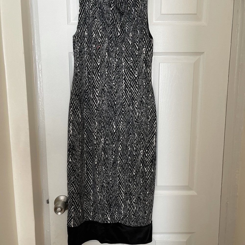 Cache size 8 dress midi length
